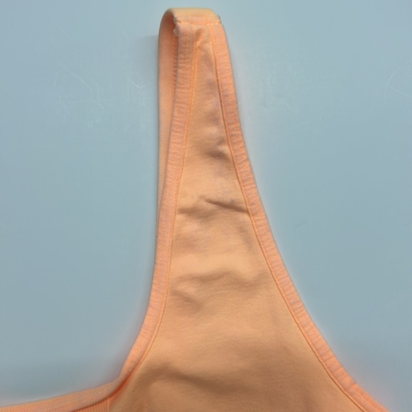 FP Movement Free People Good Karma Onesie Peach M/L NWOT - Picture 9 of 11